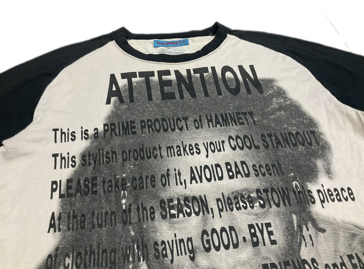 Katharine Hamnett London 🔥Rare Vintage Katharine Hamnett Poem Shirt Size US M / EU 48-50 / 2 - 4 Thumbnail