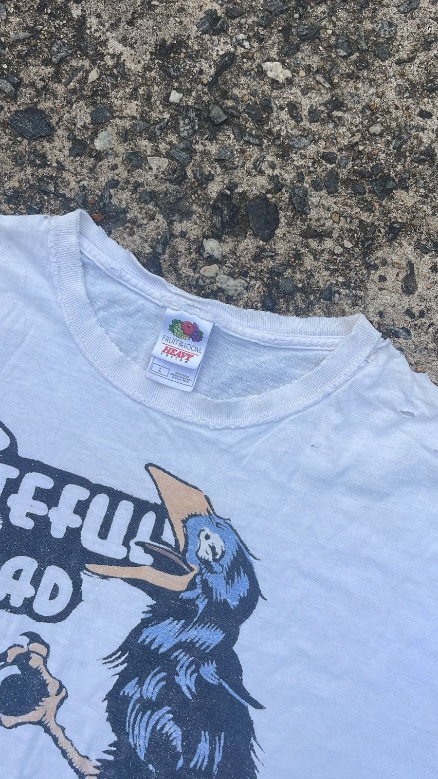 Vintage Grateful Dead Crow T-shirt Size US L / EU 52-54 / 3 - 4 Thumbnail