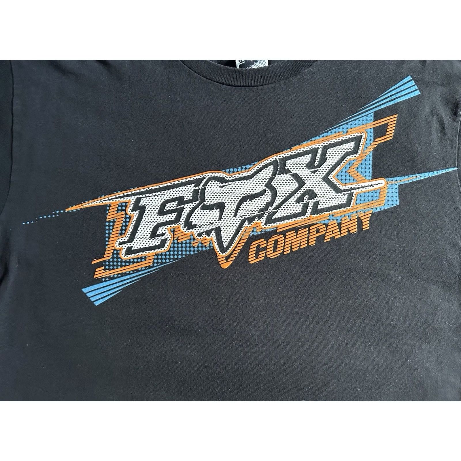Vintage VINTAGE Fox Racing Company T-shirt Men’s L Black Y2K Motocycle Sports Fox Logo, 2000s, Mens Size US L / EU 52-54 / 3 - 3 Thumbnail