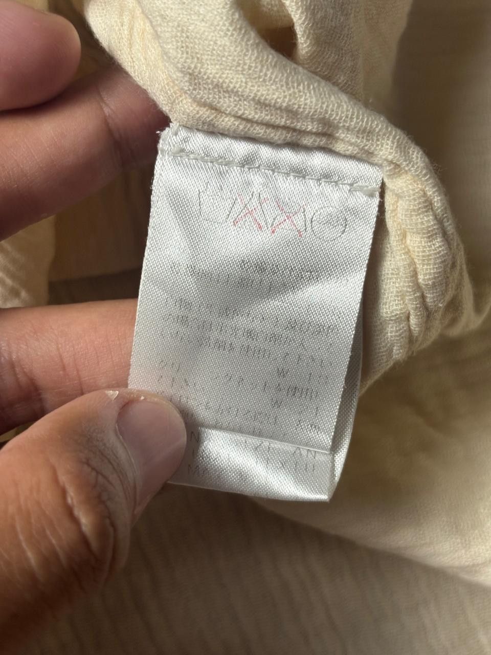 Issey Miyake AW1999 Issey Miyake Men Cotton Pleated Button-Up Shirt Size US L / EU 52-54 / 3 - 8 Thumbnail