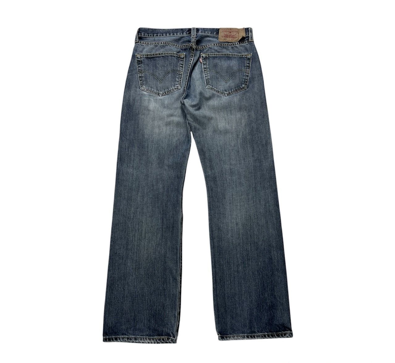 Levi's Vintage Levi’s 501 straigth leg button-fly washed y2k jeans Size US 34 / EU 50 - 2 Thumbnail
