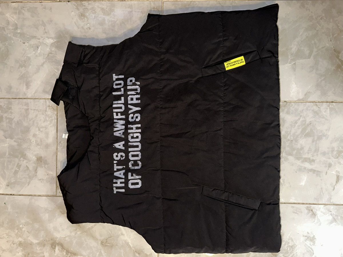 Awful Lot of Cough Syrup Awful Lot Of Cough Syrup Puffer Vest Size US XL / EU 56 / 4 - 1 Thumbnail