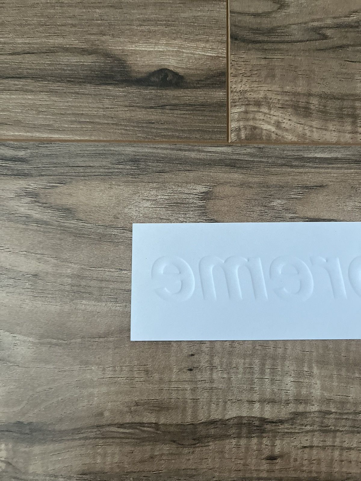 Supreme Supreme Gold Embossed Box Logo Sticker Size ONE SIZE - 6 Thumbnail