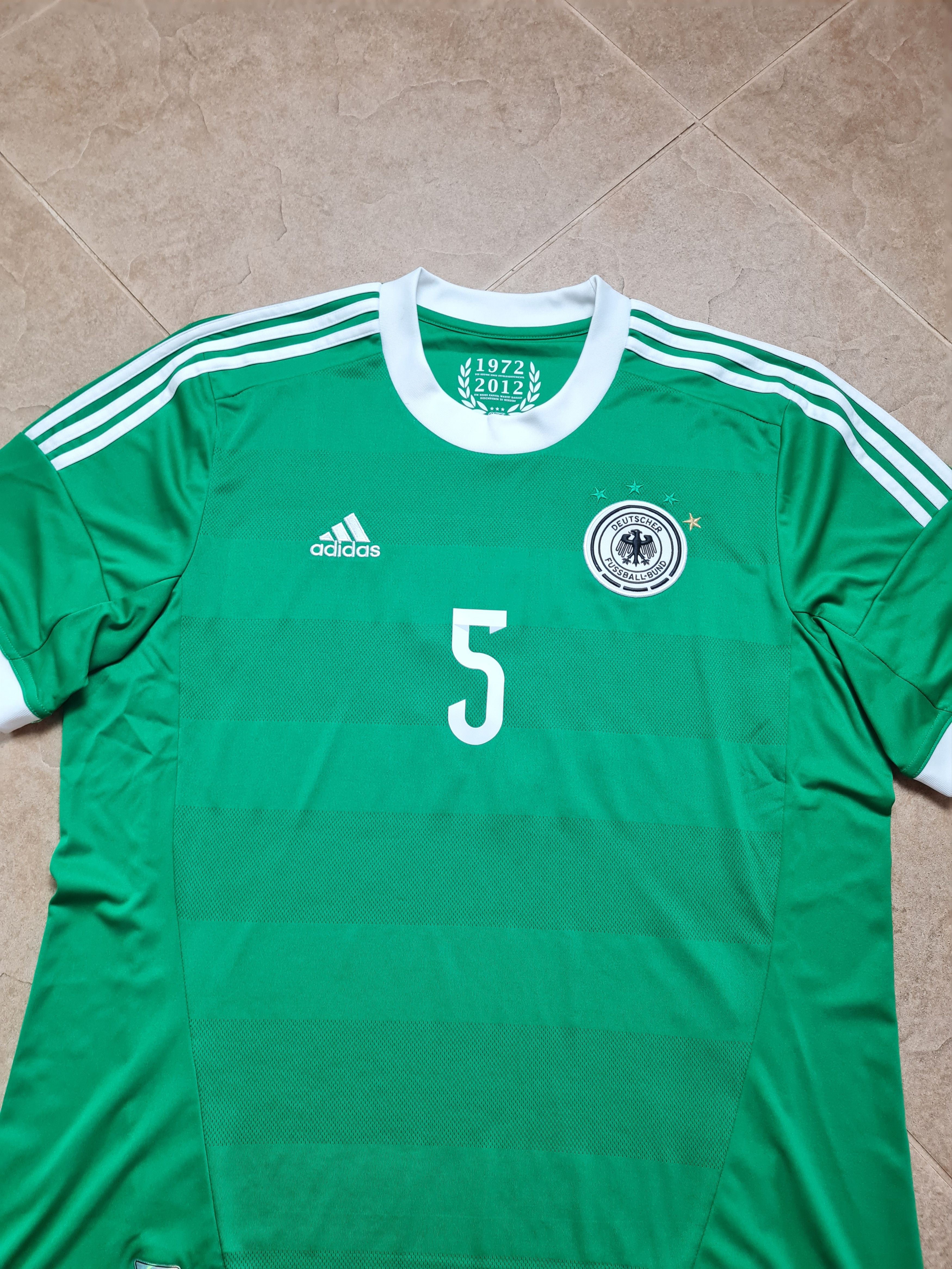 Adidas Adidas Germany Deutschland #5 Hummels MINT football Shirt Size US XL / EU 56 / 4 - 15 Thumbnail