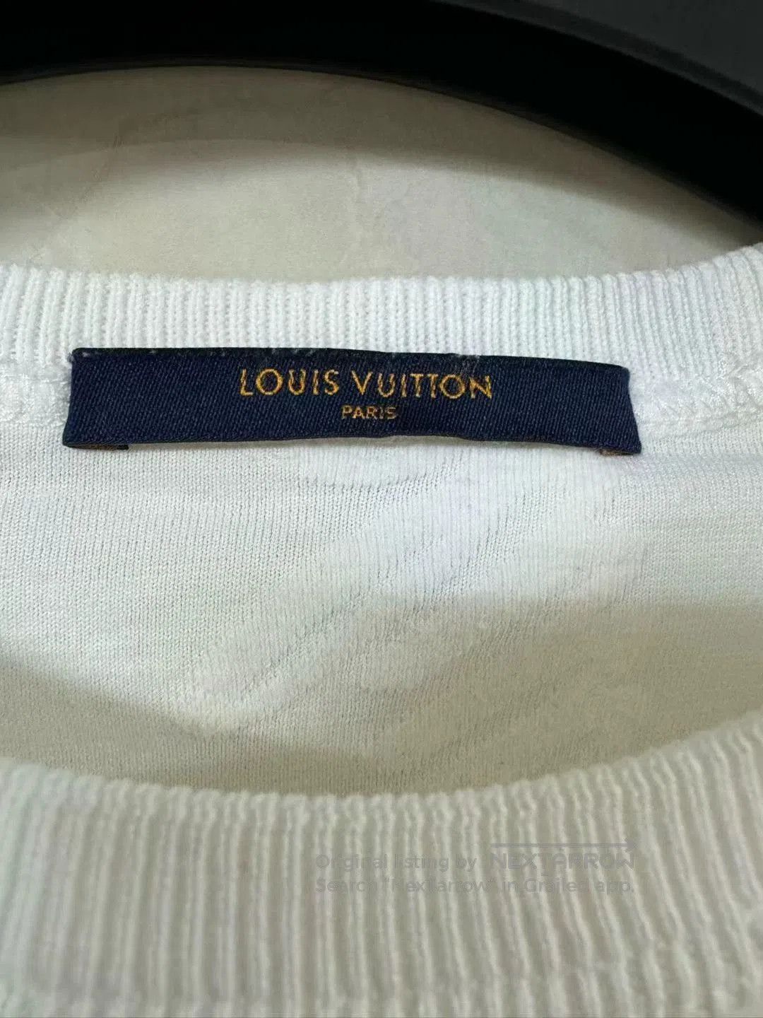 Louis Vuitton Louis Vuitton White Bullet Screen Towel Short Sleeve. Size US XS / EU 42 / 0 - 3 Thumbnail