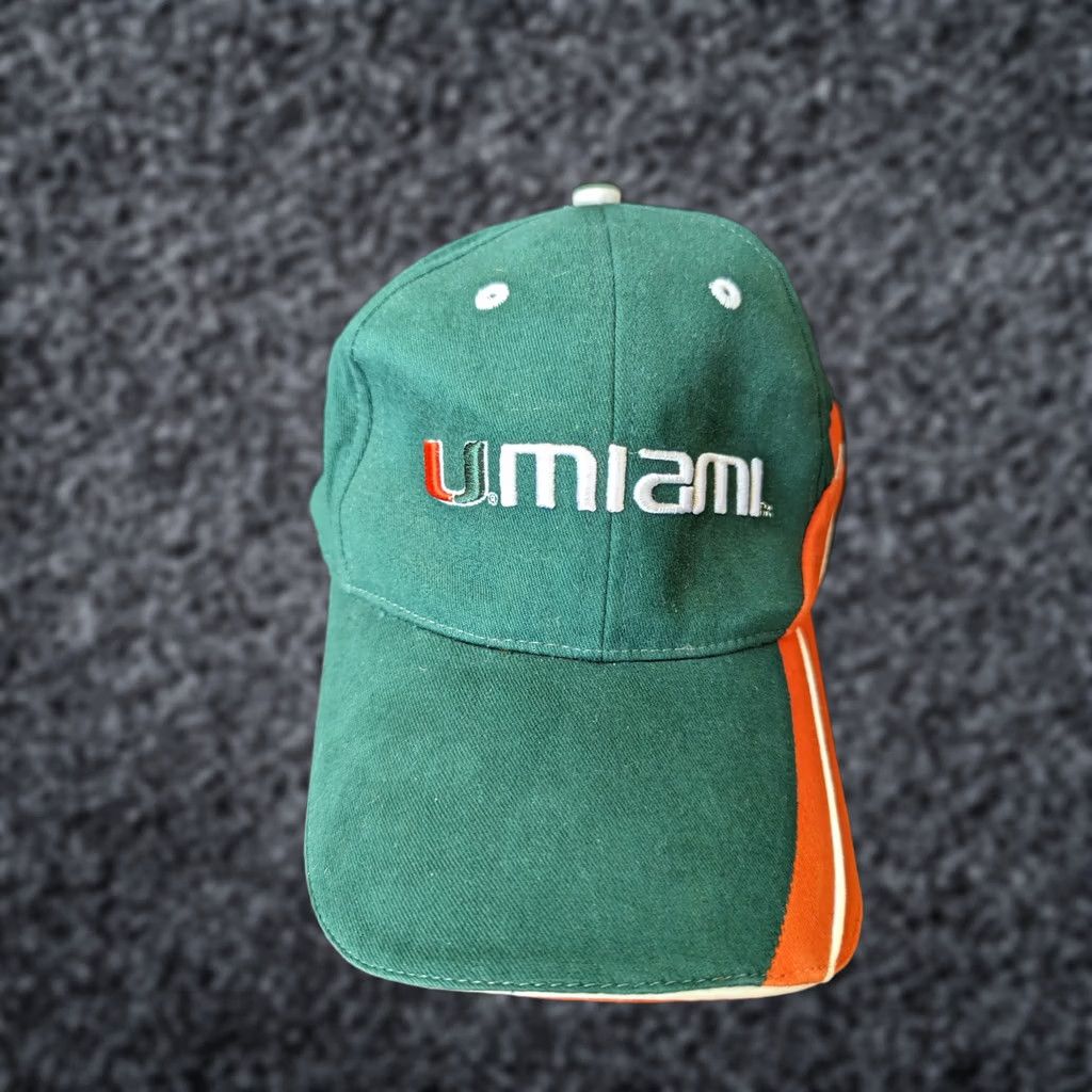 Vintage Joe T's Sportswear Miami Hurricanes Green baseball cap Men One Size Cap Green Baseball Cap Men One Size Miami Hurricanes Green Joe T's Sportswear Size ONE SIZE - 1 Thumbnail