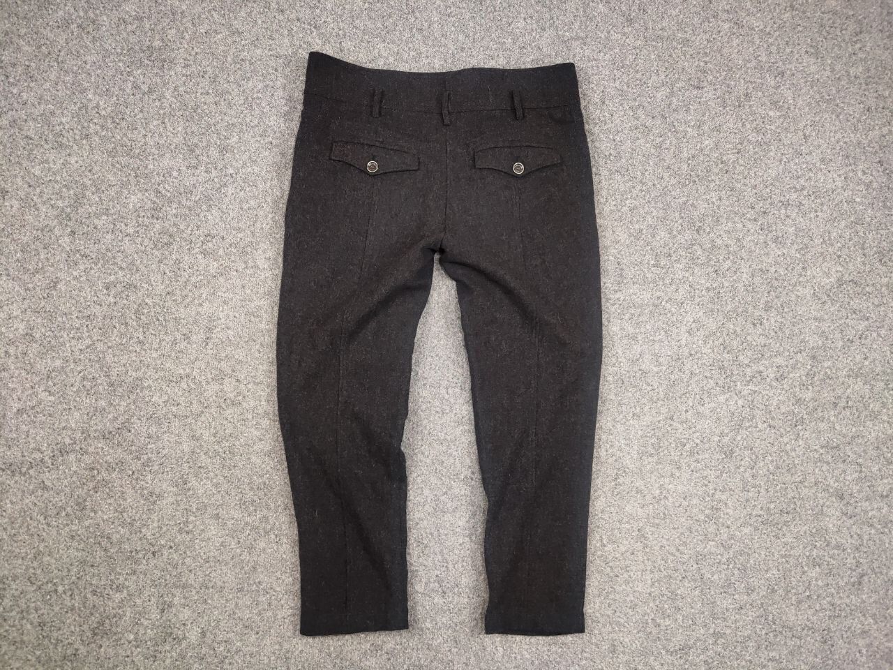 Burberry Burberry Brit Design Classic Gray Wool Cropped women Pants Size 34" / US 12 / IT 48 - 10 Thumbnail