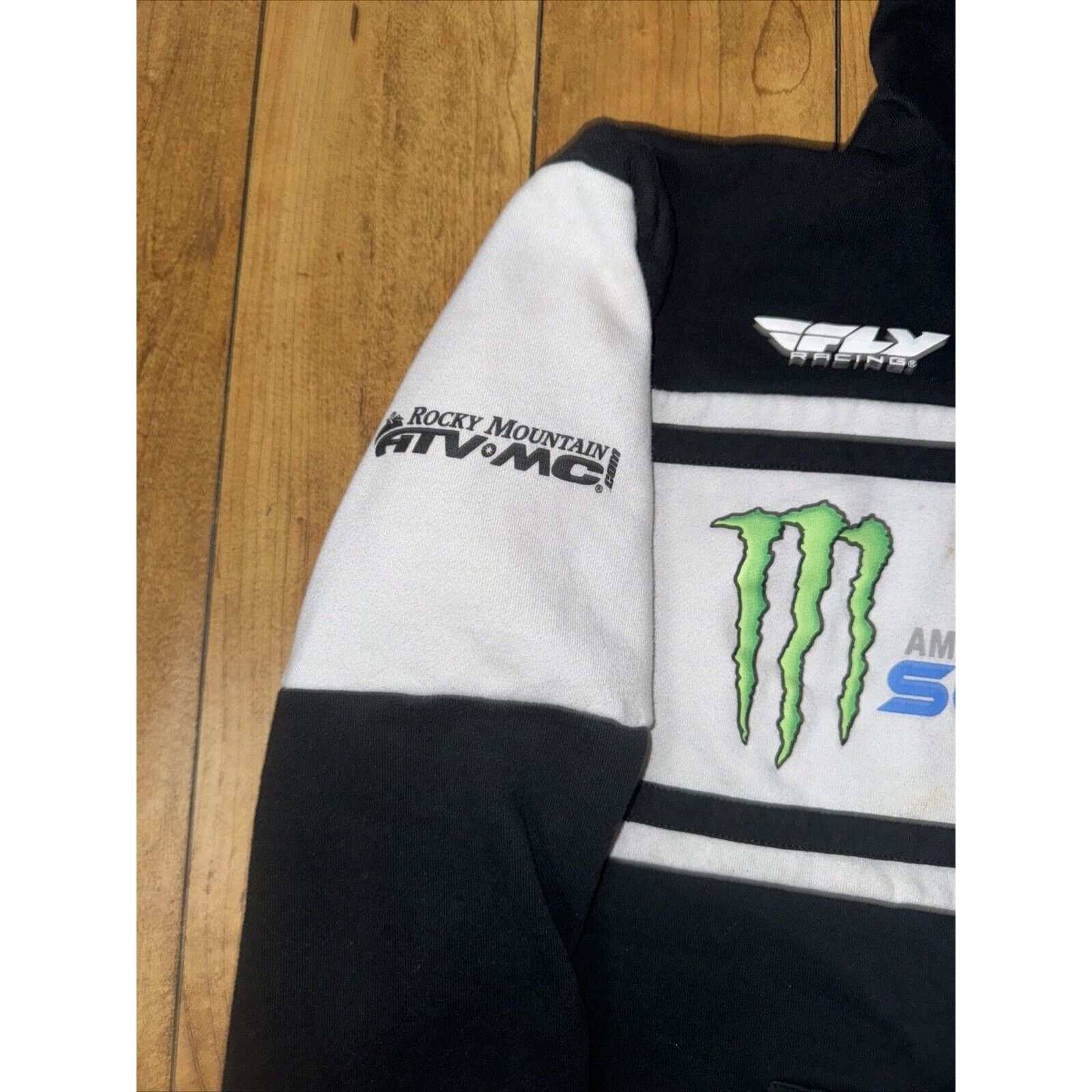 Oakley × Vintage Monster Energy Supercross Hoodie Black S Oakley 20x23 Size US S / EU 44-46 / 1 - 3 Thumbnail