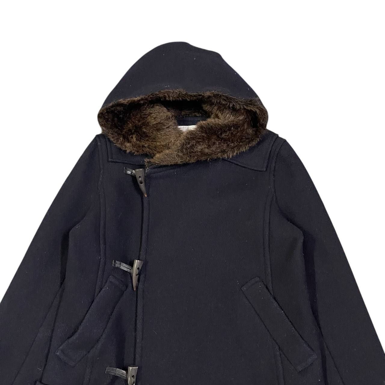 Issey Miyake Issey Miyake Sunaokuwahara Wool Heavy Hooded Coat Size US S / EU 44-46 / 1 - 2 Thumbnail