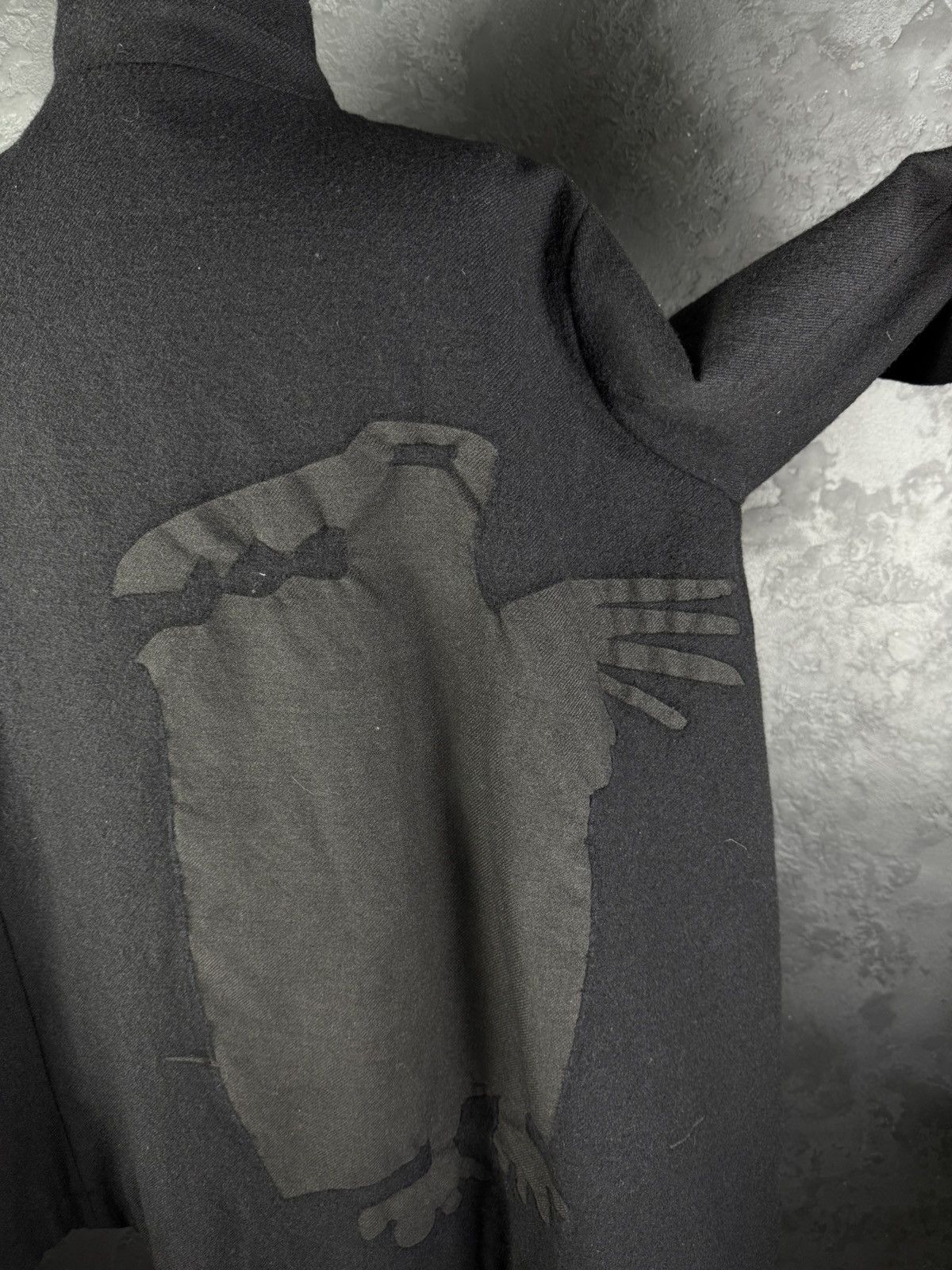 Rundholz RUNDHOLZ Avant-Garde Black Wool Jacket Oversized Size M / US 6-8 / IT 42-44 - 13 Thumbnail