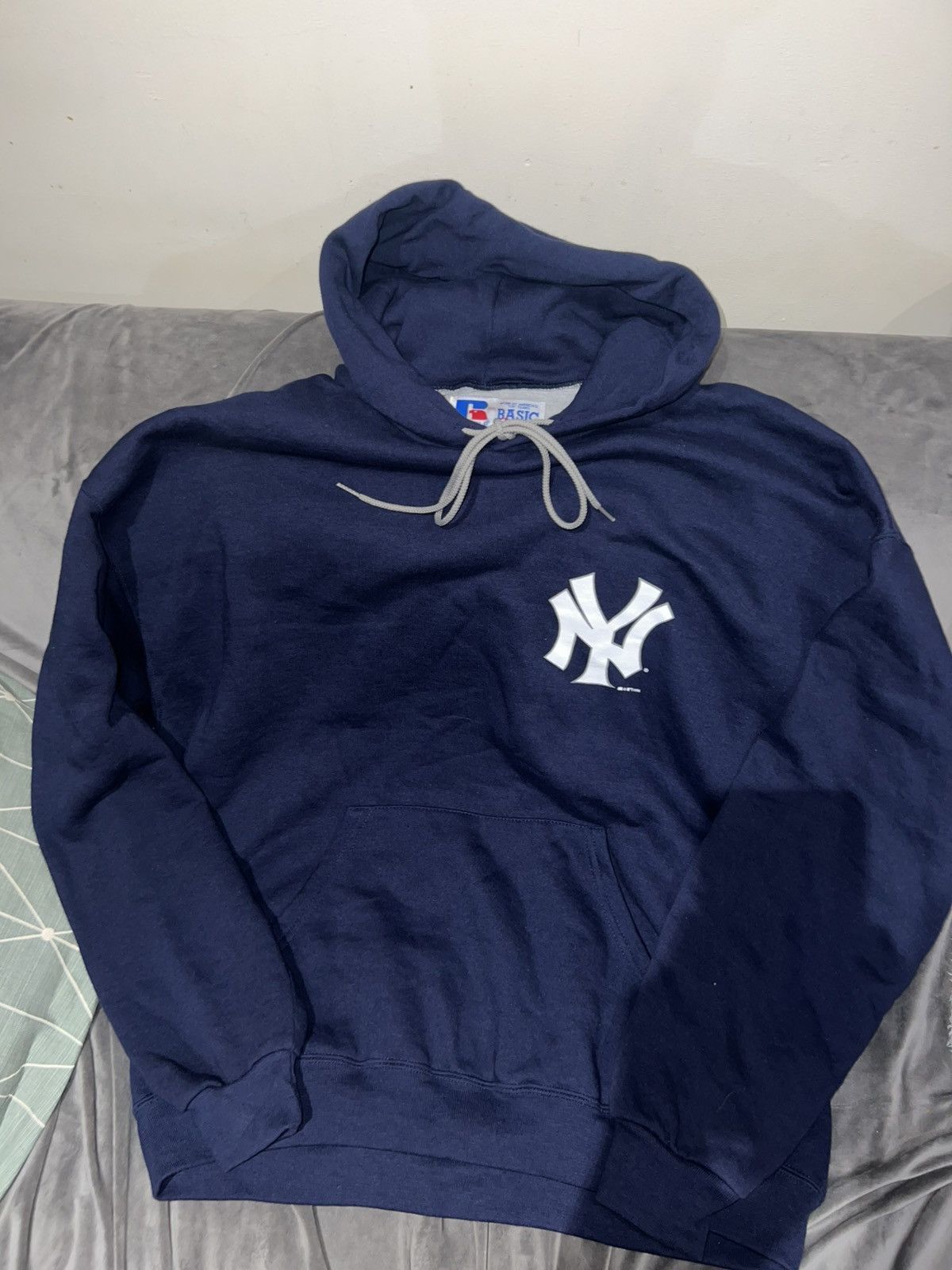 Russell Athletic SICK NY YANKEES Blue Russell Athletic Hoodie Size US XL / EU 56 / 4 - 1 Thumbnail