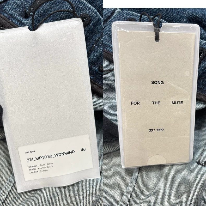 Song For The Mute Song For The Mute Denim Pant Size US 30 / EU 46 - 9 Thumbnail