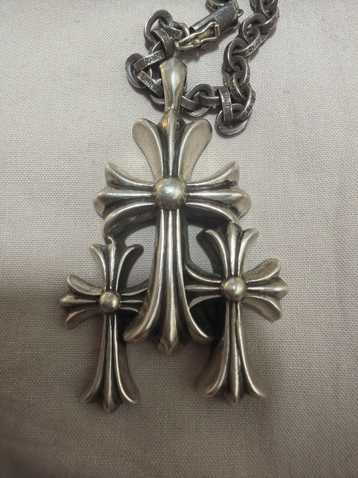 Chrome Hearts Chrome Hearts Triple Cross pendant Size ONE SIZE - 1 Thumbnail