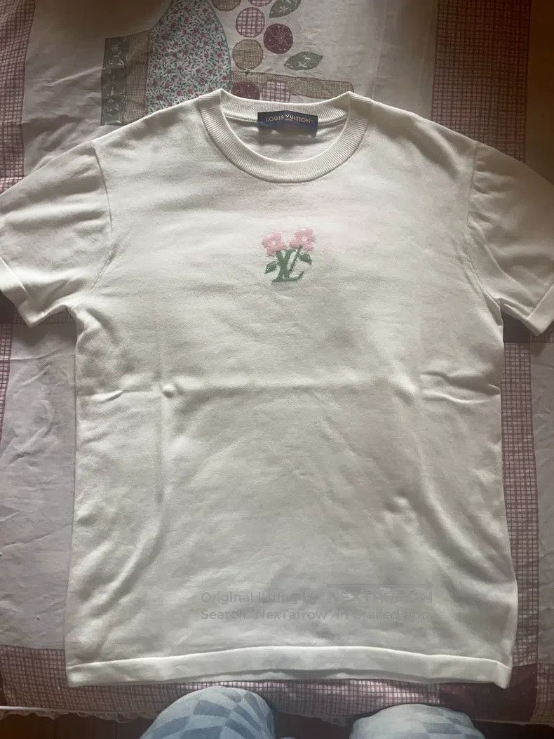 Louis Vuitton Tyler floral knit short sleeves