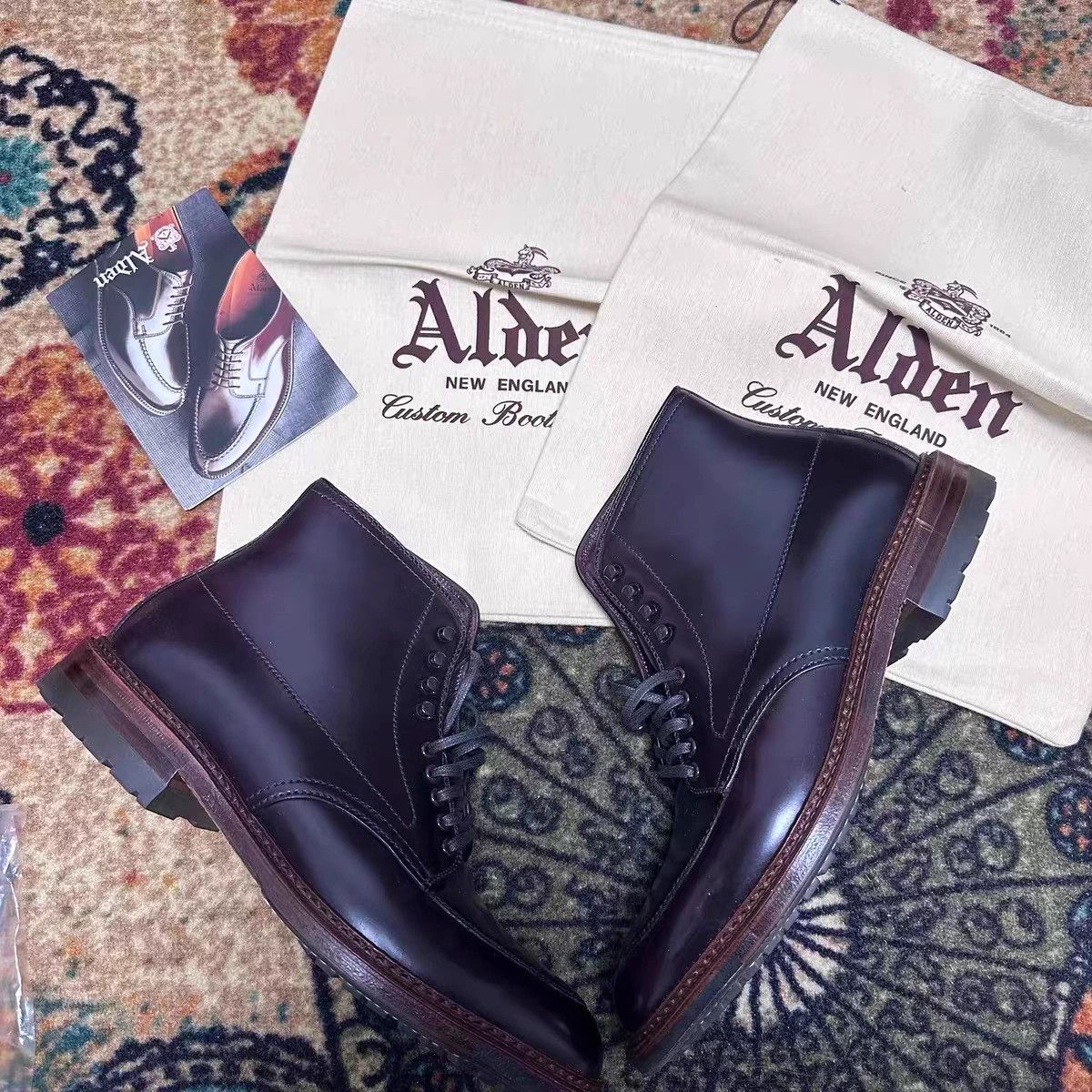 Alden Alden Vtip Split Toe Harness Boot 8.5D Size US 8.5 / EU 41-42 - 2 Thumbnail