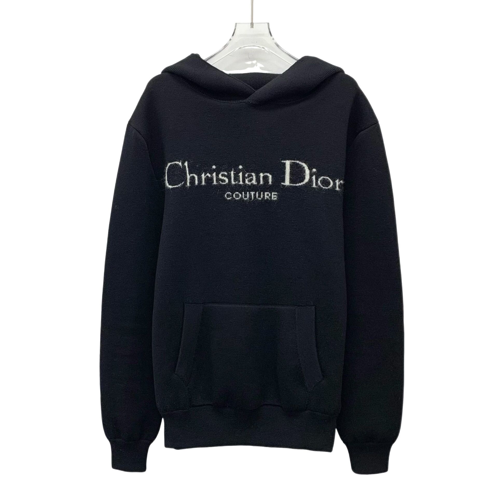 Dior Dior Christian Dior Couture Mohair Hoodie XS Size US XS / EU 42 / 0 - 1 Thumbnail