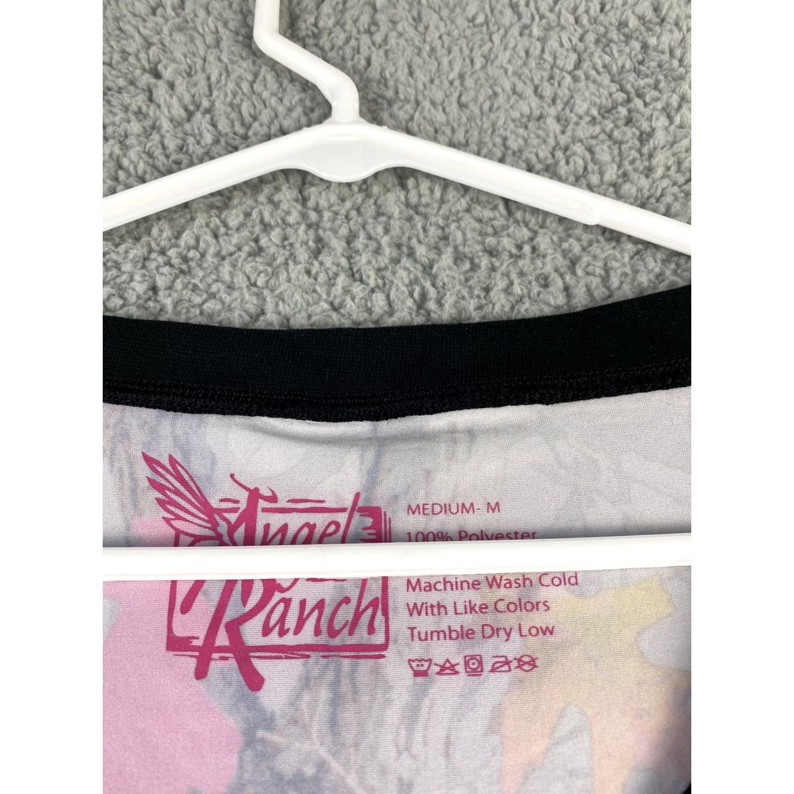 Vintage Angel Ranch Shirt Womens Long Sleeve Dri-Fit Charge Workout Hot Leaf/35-58 Size M / US 6-8 / IT 42-44 - 4 Thumbnail