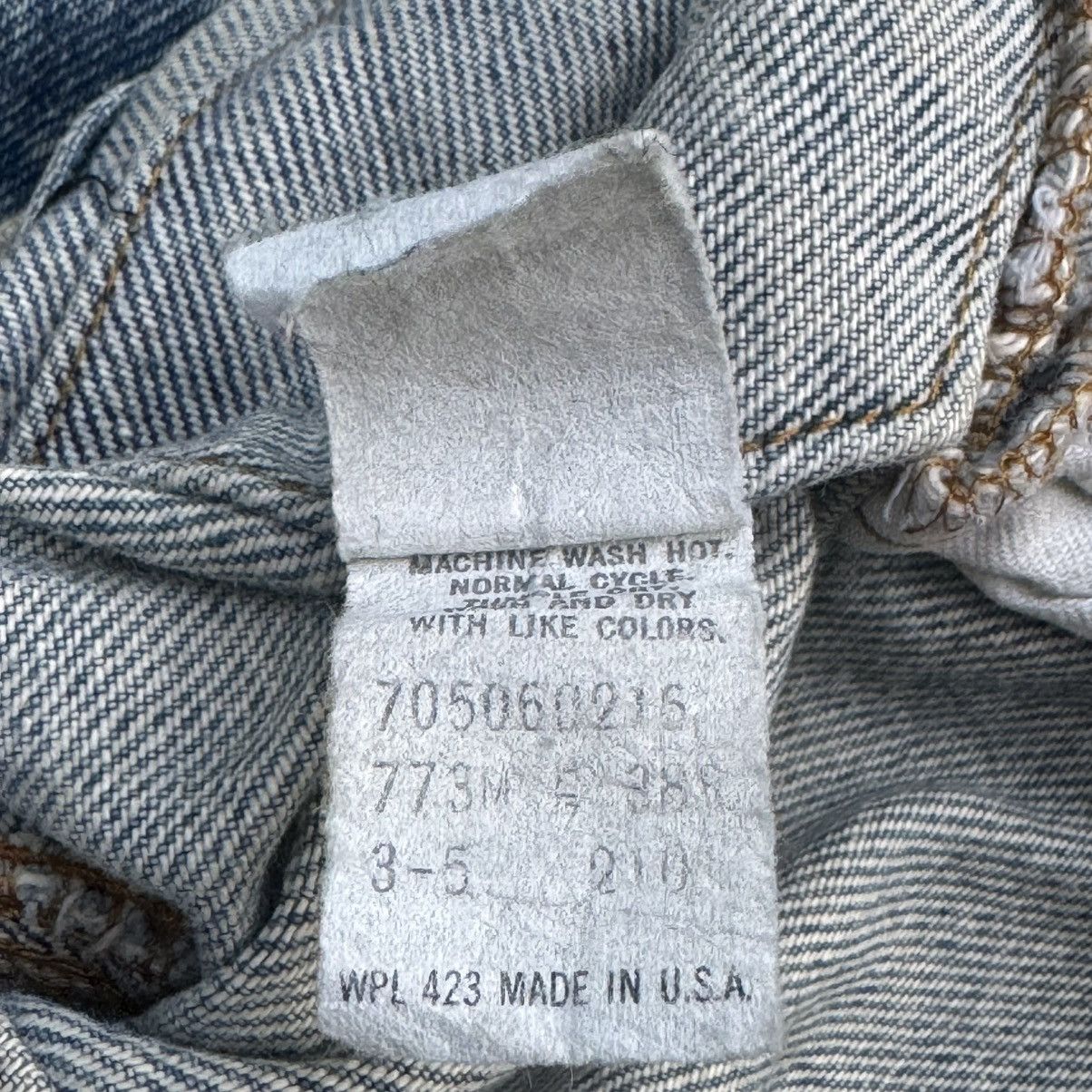 Levi's Vintage 70s Levis Denim Trucker Jacket Size US L / EU 52-54 / 3 - 10 Thumbnail