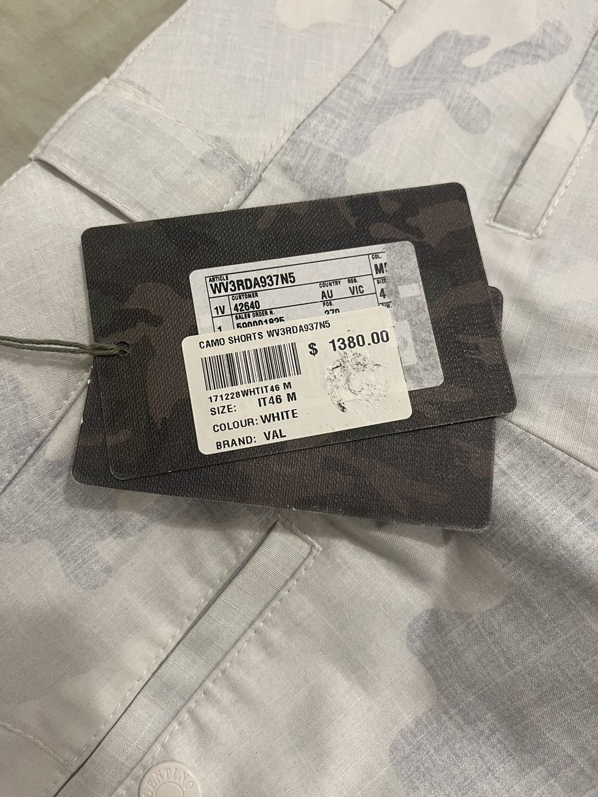 Valentino Camo Shorts WV3RDA937N5 Size US 30 / EU 46 - 5 Thumbnail