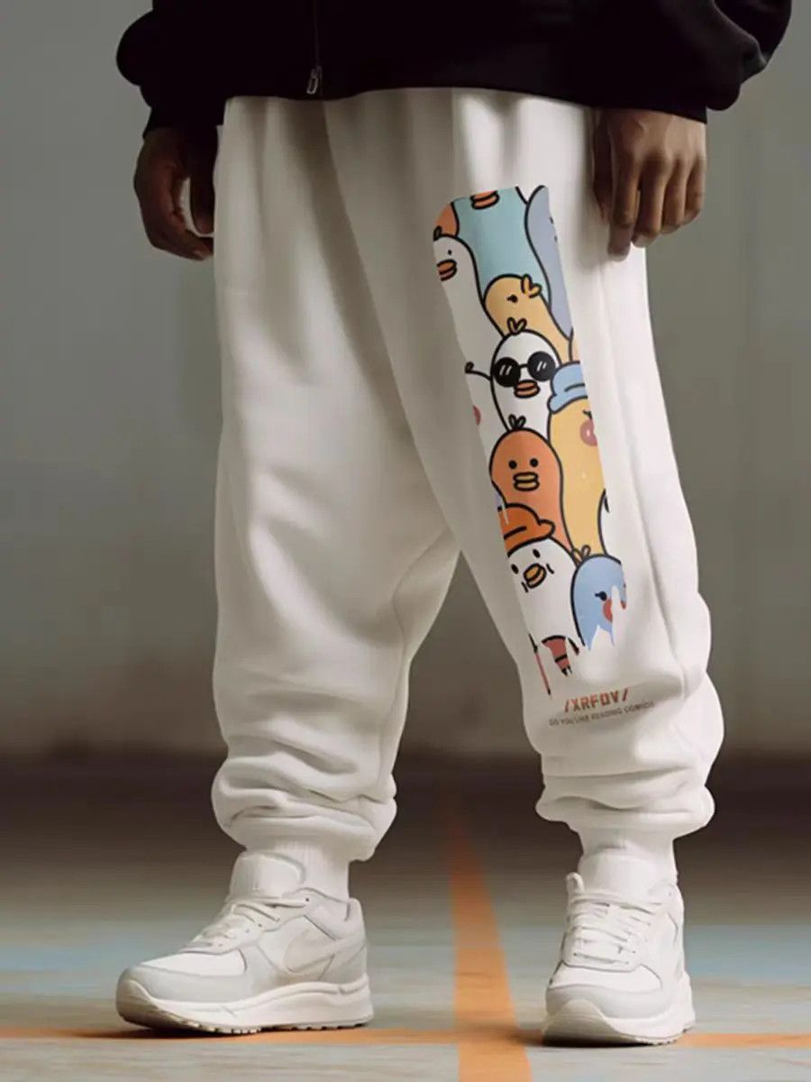 Designer × Japanese Brand Streetwear Loose Hip Hop Designer Casual Pants Size US 34 / EU 50 - 2 Thumbnail