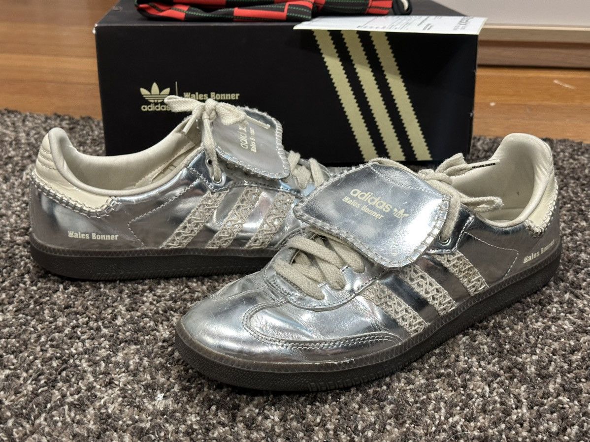Adidas × Wales Bonner Adidas Wales Boner Samba Silver Grey/Chrome