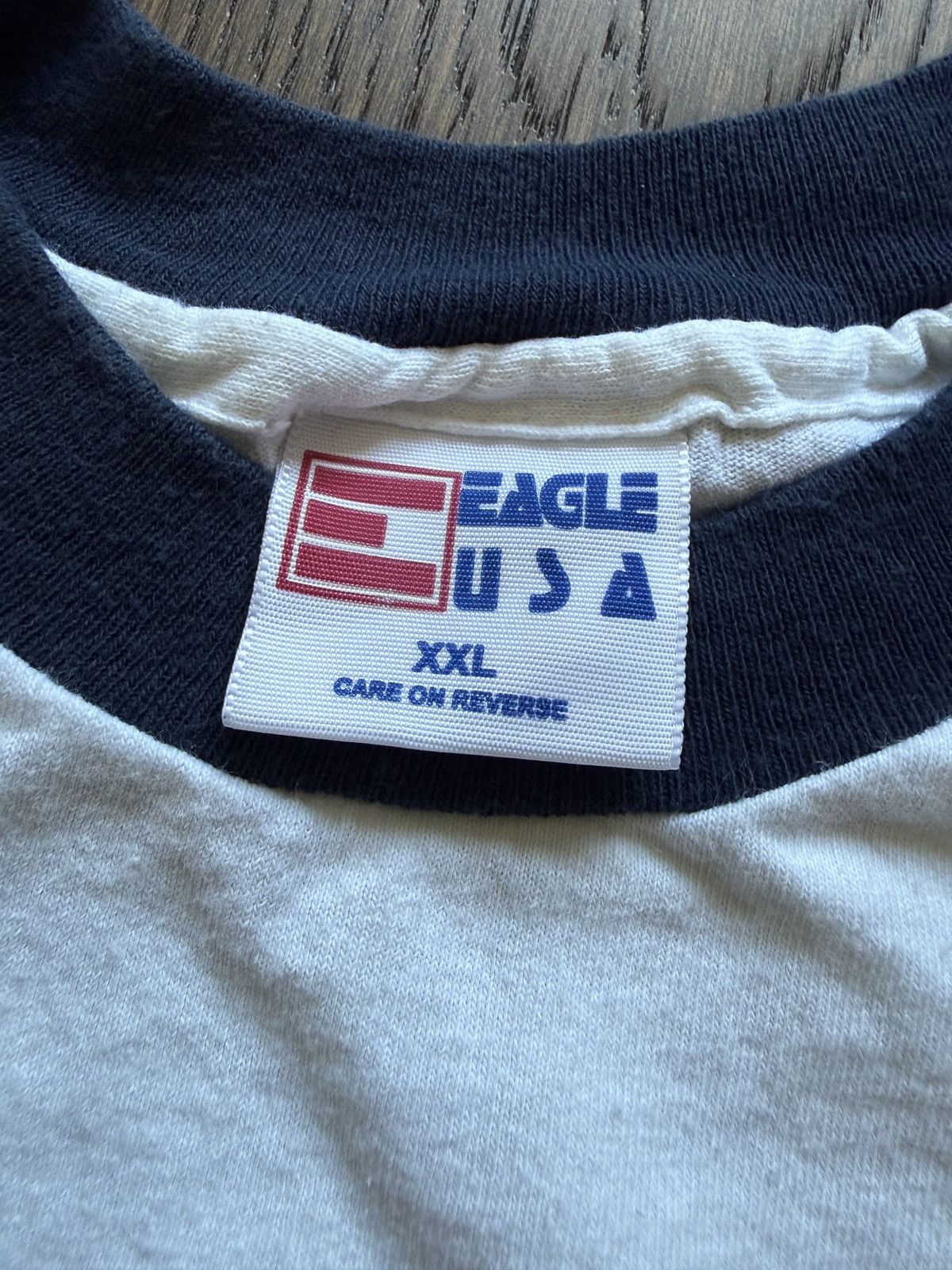 Vintage Vintage US Naval Academy USN Ringer Graphic Tee Size US XXL / EU 58 / 5 - 3 Thumbnail