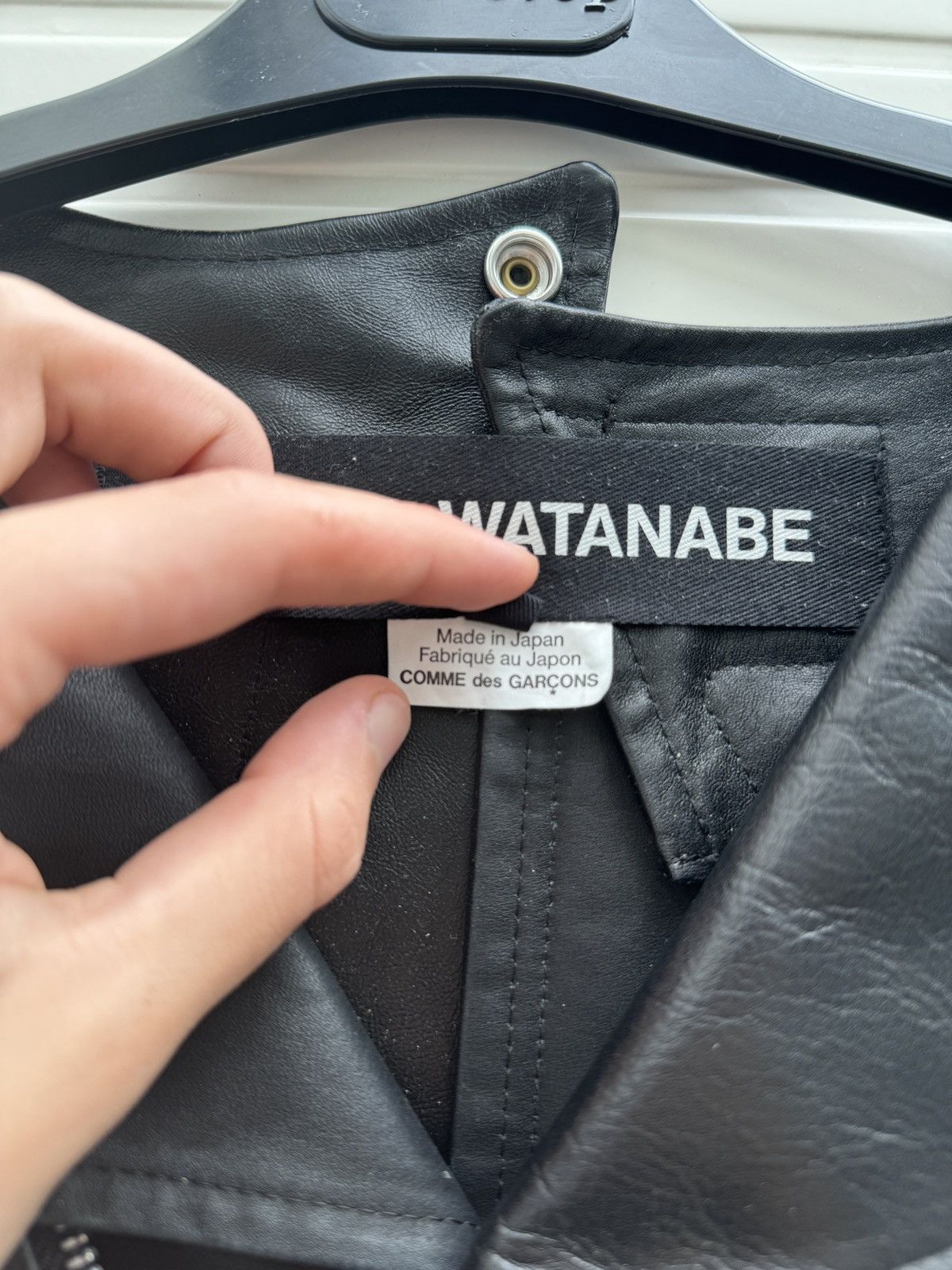Comme des Garcons × Comme des Garcons Homme Plus × Junya Watanabe Junya Watanabe Comme des Garçons Leather Jacket Perfecto Size US M / EU 48-50 / 2 - 3 Thumbnail