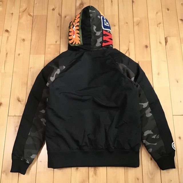 Bape BAPE camo Shark full zip hoodie Puffer Down Jacket APE Size US M / EU 48-50 / 2 - 3 Thumbnail