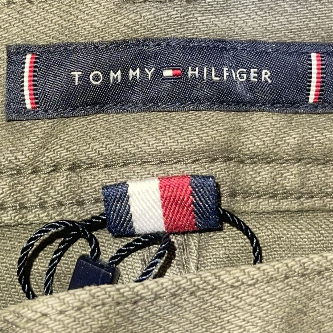 Tommy Hilfiger Stretch Green Denim Straight Leg Jeans SZ 36X32 Streetwear Size US 36 / EU 52 - 3 Thumbnail
