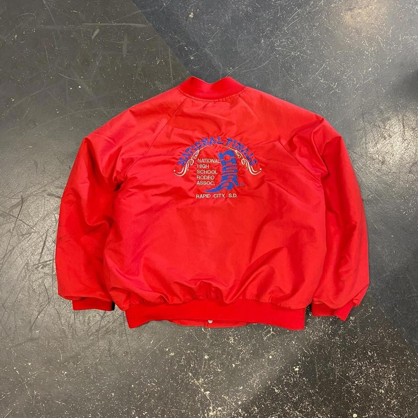 Vintage 80s Red Rodeo Jacket
