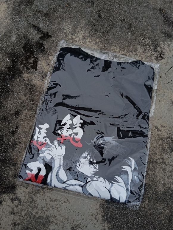 Japanese Brand Baki The Grappler 👊 Tshirt Anime MMA 💥 Size US L / EU 52-54 / 3 - 2 Thumbnail
