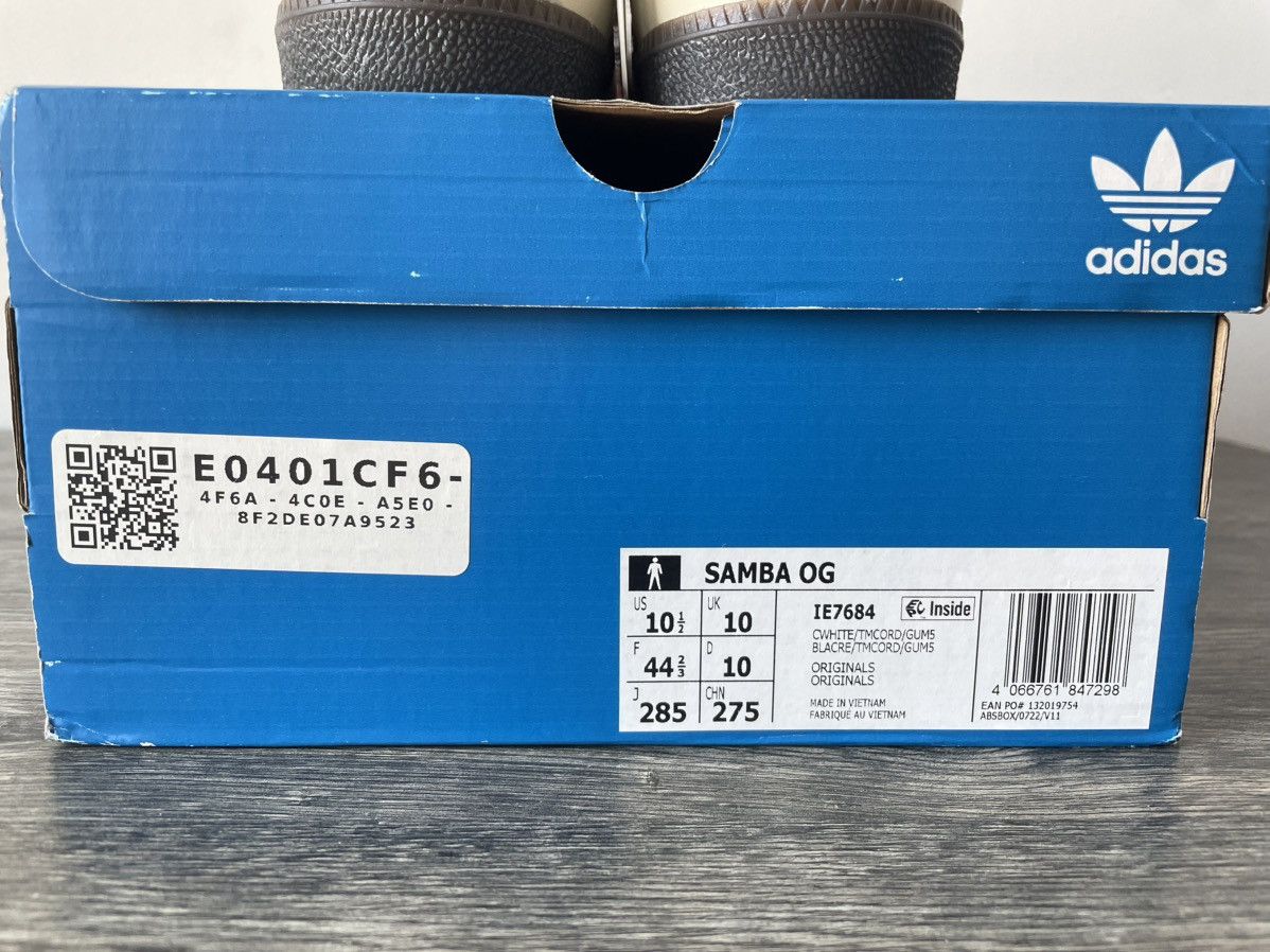 Adidas Adidas Samba Ajax Cream Size US 10.5 / EU 43-44 - 9 Thumbnail