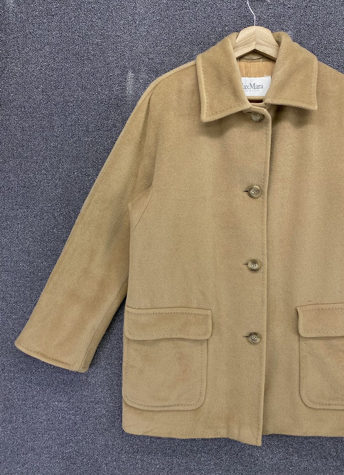 Max Mara Vintage Max Mara Button Up Long Jacket Size M / US 6-8 / IT 42-44 - 2 Thumbnail