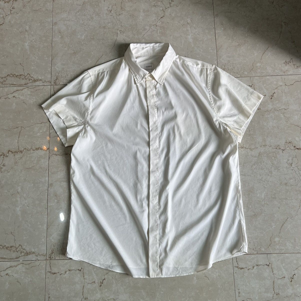 Designer Jil Sander Tailor Made Shirt - Relaxed Fit Size US L / EU 52-54 / 3 - 1 Thumbnail