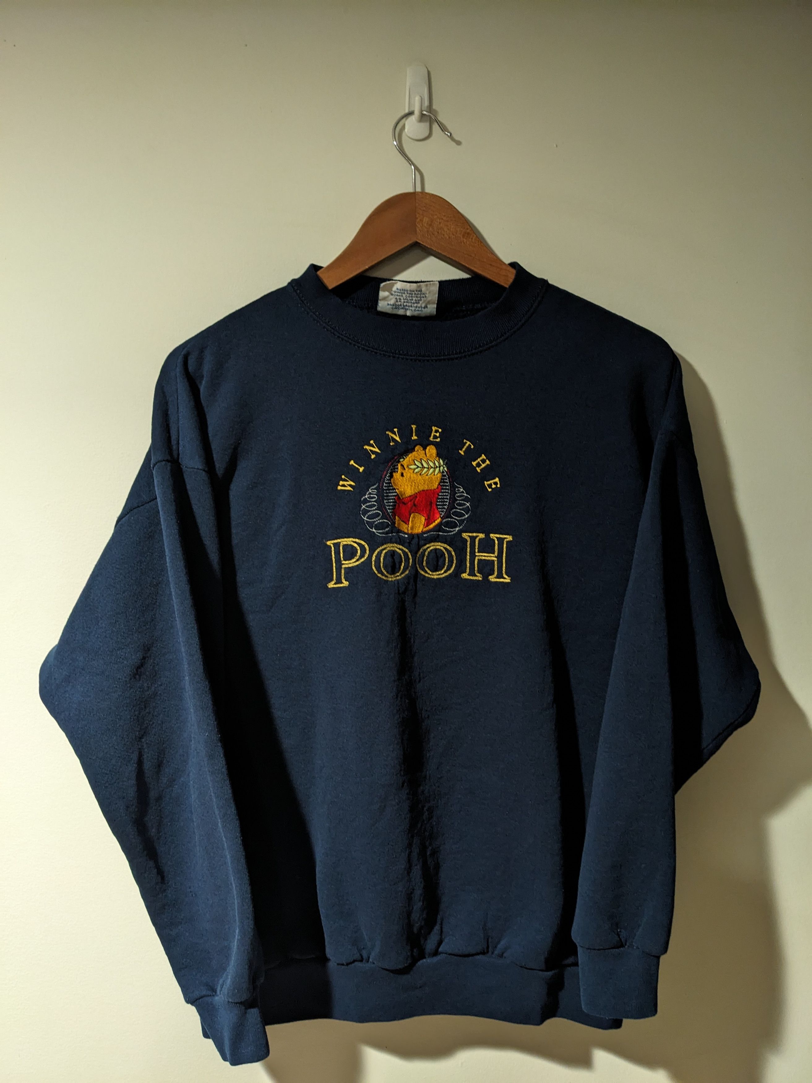 Disney × Vintage Vintage 90s Winnie the Pooh Greek Mythology God Sweatshirt Size US M / EU 48-50 / 2 - 1 Thumbnail