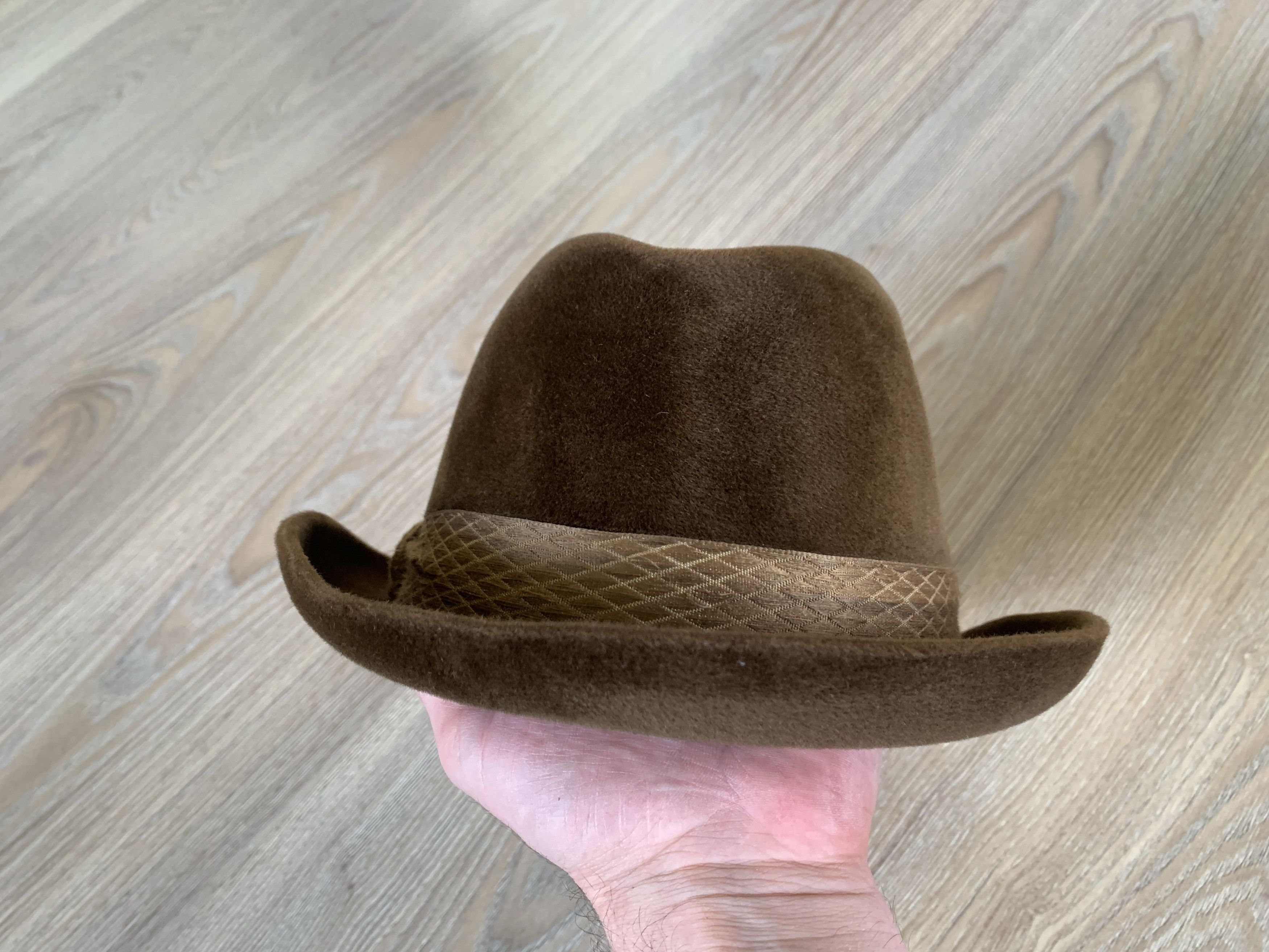 Designer Vintage Rare Retro Dunn & Co Velour Hat Size ONE SIZE - 6 Thumbnail