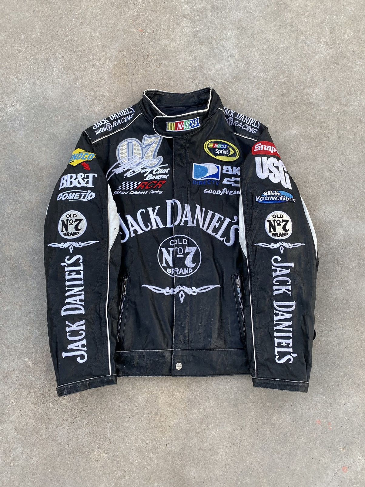 Vintage Y2k Nascar Jack Daniels Racing Jacket | Grailed