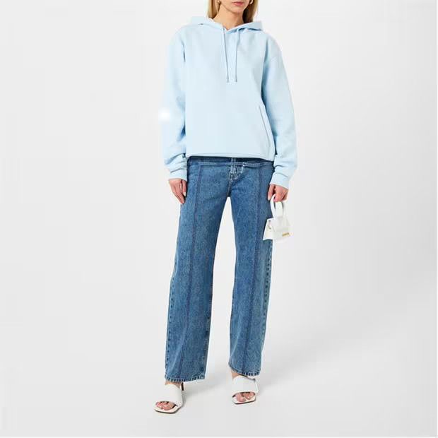 Jacquemus o1g2r1mq1024 Hoodie in Light Blue Size XS / US 0-2 / IT 36-38 - 6 Thumbnail