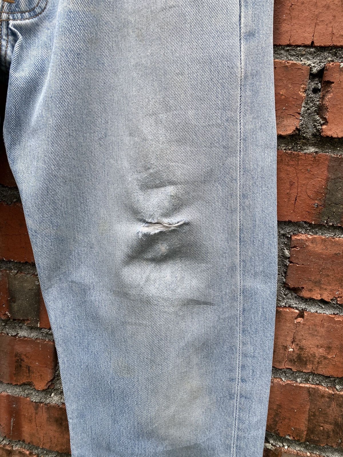 Levi's Vintage Clothing W33x29 Vintage levi's 501 made in USA 90s faded Size US 33 - 5 Thumbnail