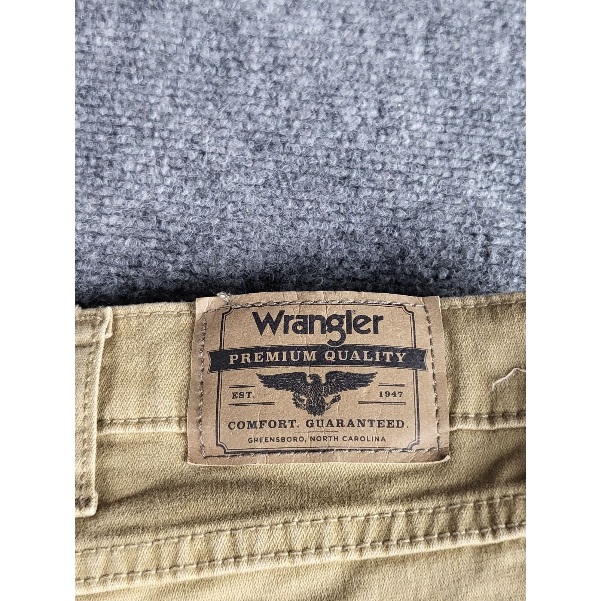 Wrangler Wrangler Five Star Slim Straight Khaki Pants Men Sz 42X30 Fr Size US 42 / EU 58 - 12 Thumbnail