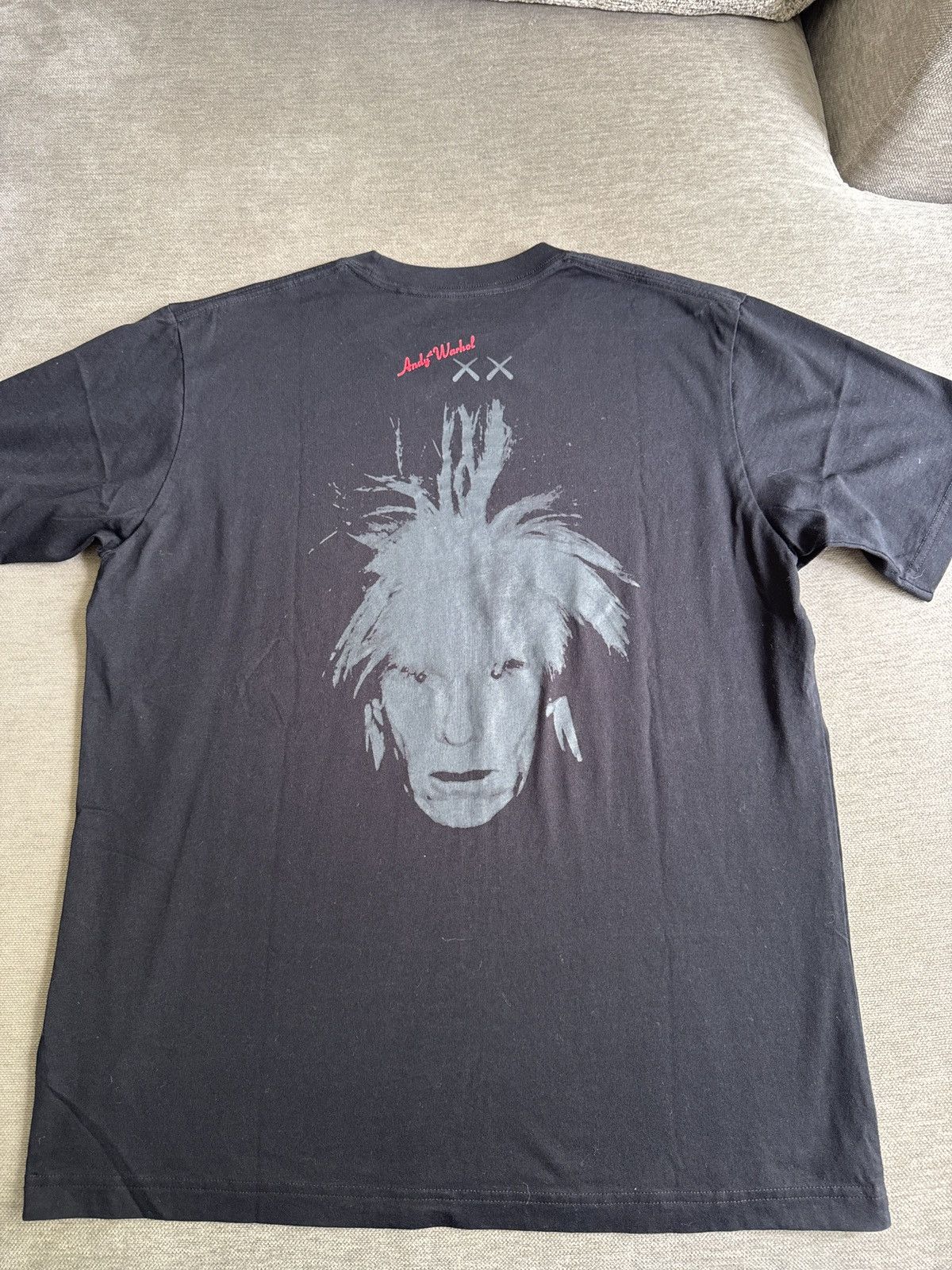 Andy Warhol × Kaws × Uniqlo KAWS + Warhol UT Graphic T-Shirt Size US M / EU 48-50 / 2 - 2 Thumbnail