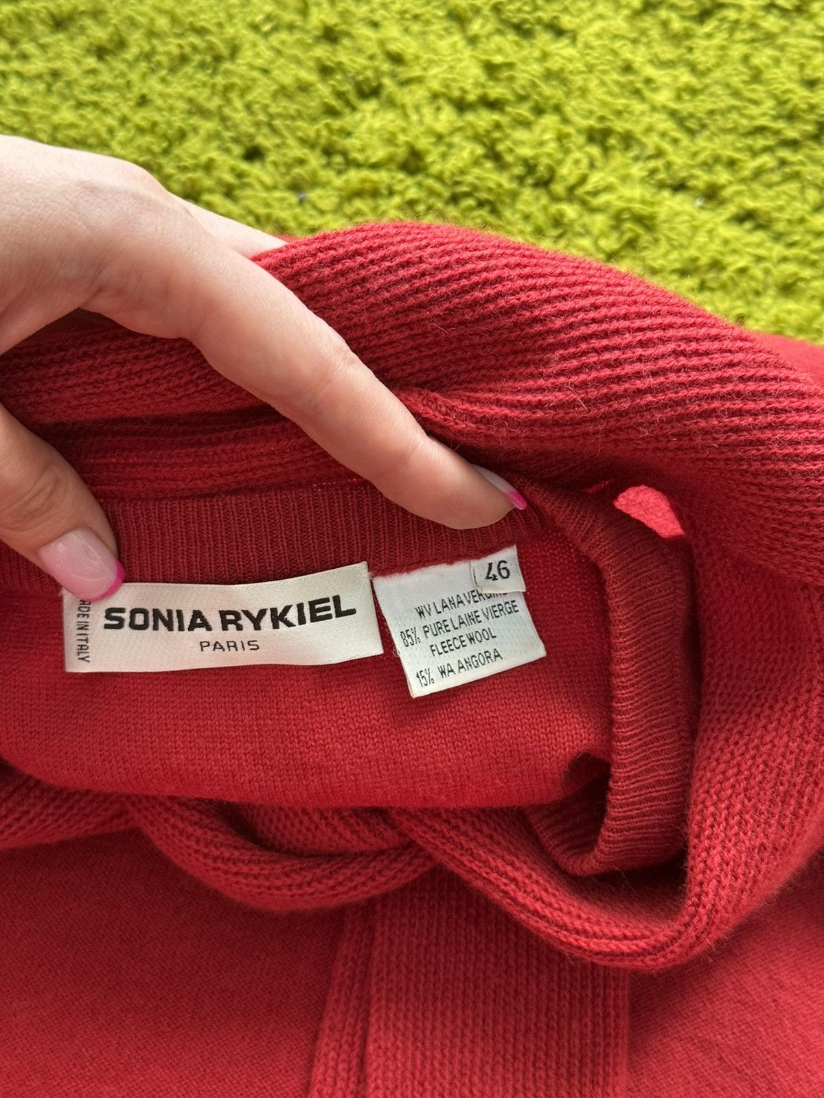 Sonia Rykiel Sonia Rykiel wool + angora sweater Size L / US 10 / IT 46 - 3 Thumbnail