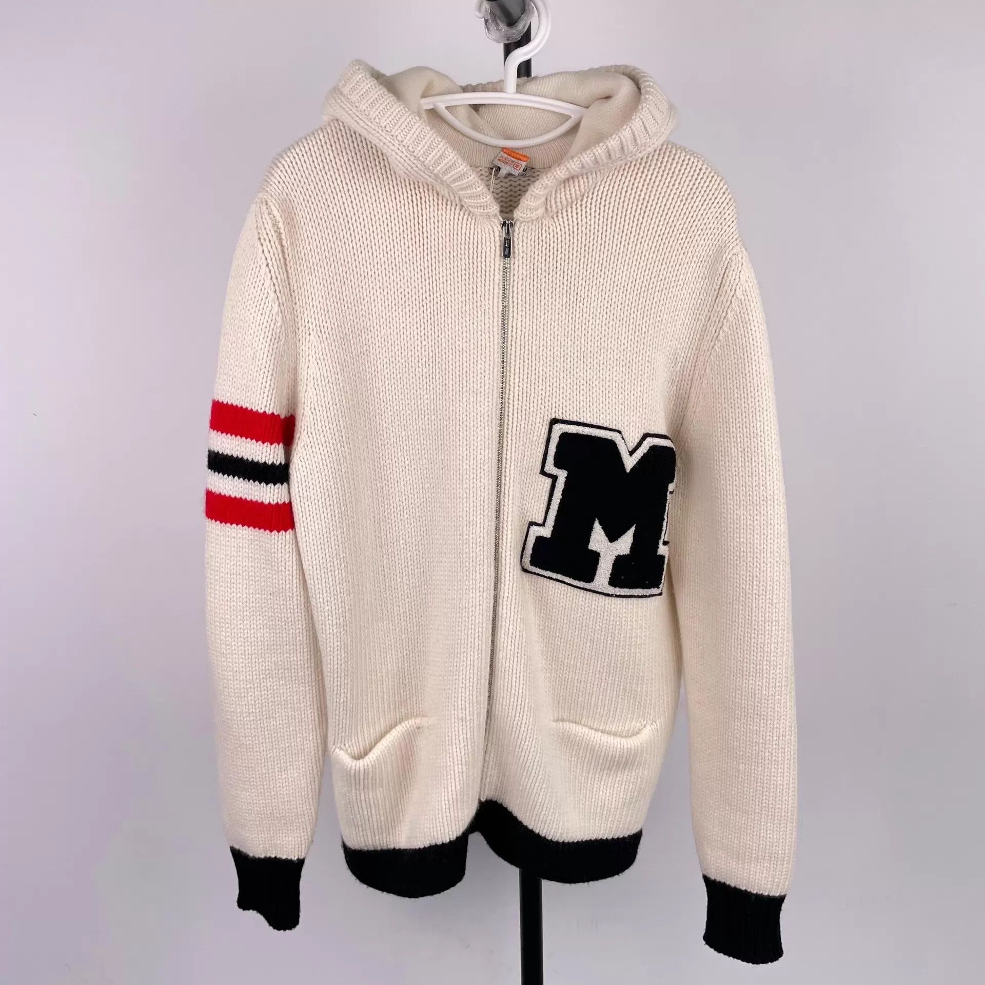 Miu Miu MIU MIU White Women's Jacket 2021 Size XS / US 0-2 / IT 36-38 - 1 Thumbnail