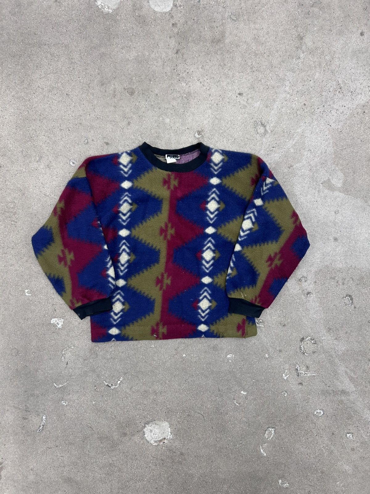 Vintage Vintage Aztec Sweater Size US S / EU 44-46 / 1 - 1 Thumbnail