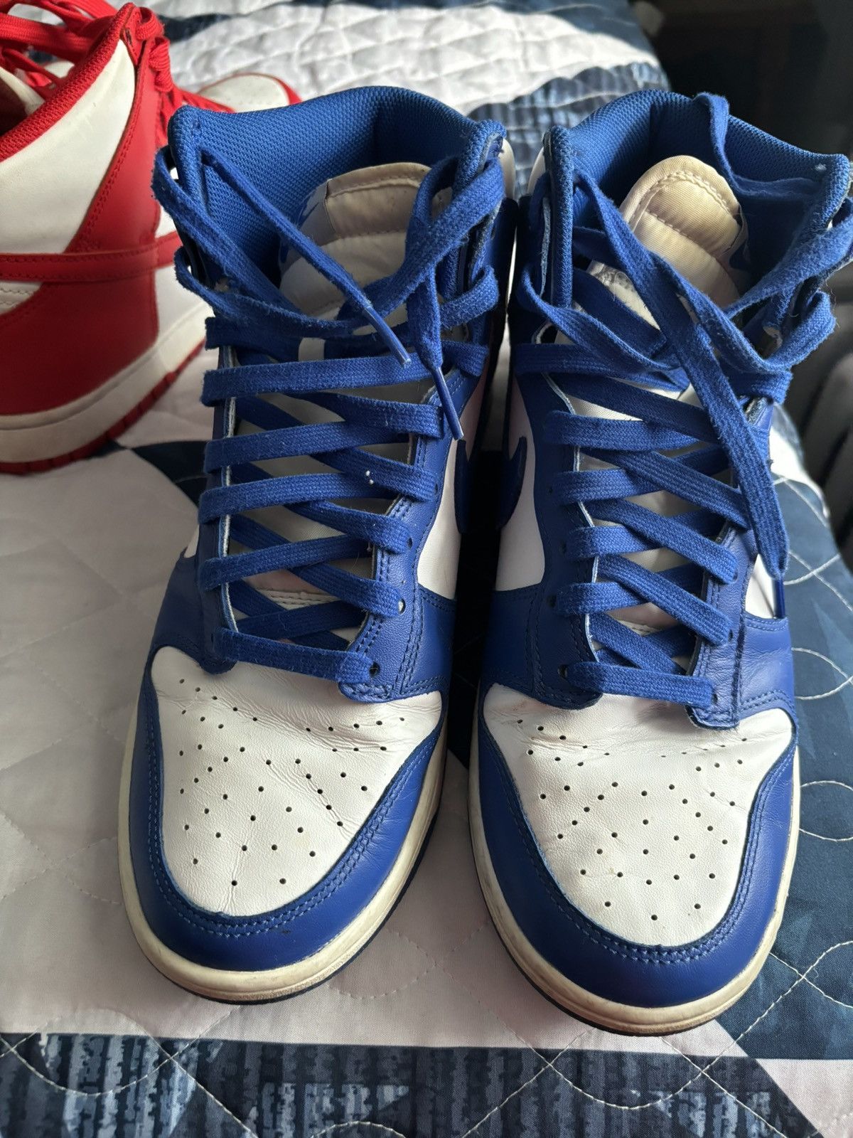 Nike Nike Dunk High University Red Size US 10 / EU 43 - 13 Thumbnail