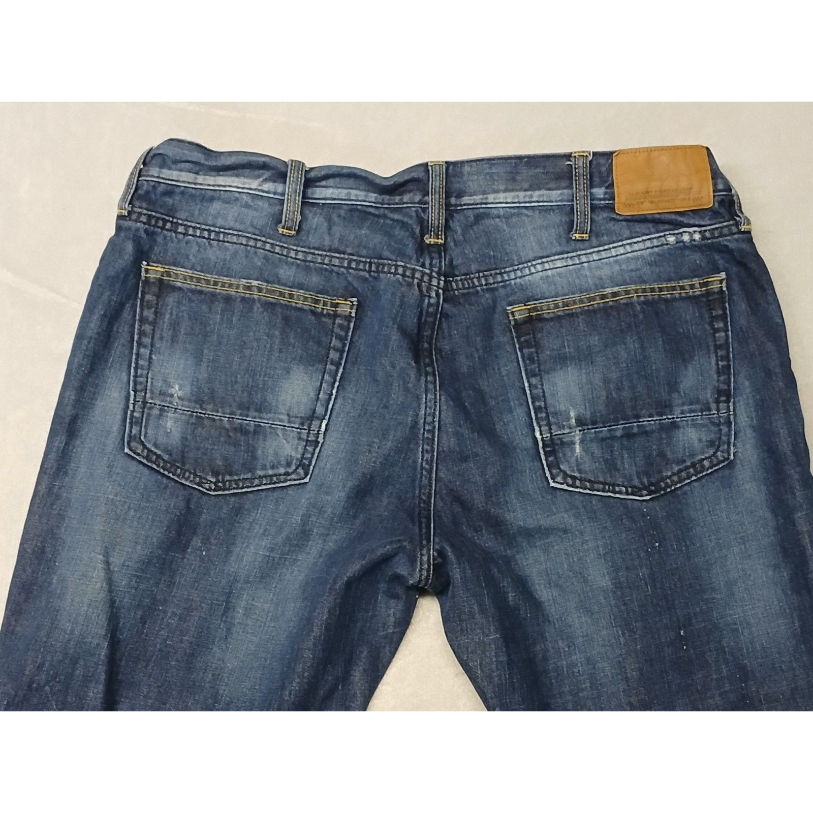Old Navy Old Navy (38x30) Relaxed Fit Boot Cut Blue Jeans Size US 38 / EU 54 - 10 Thumbnail