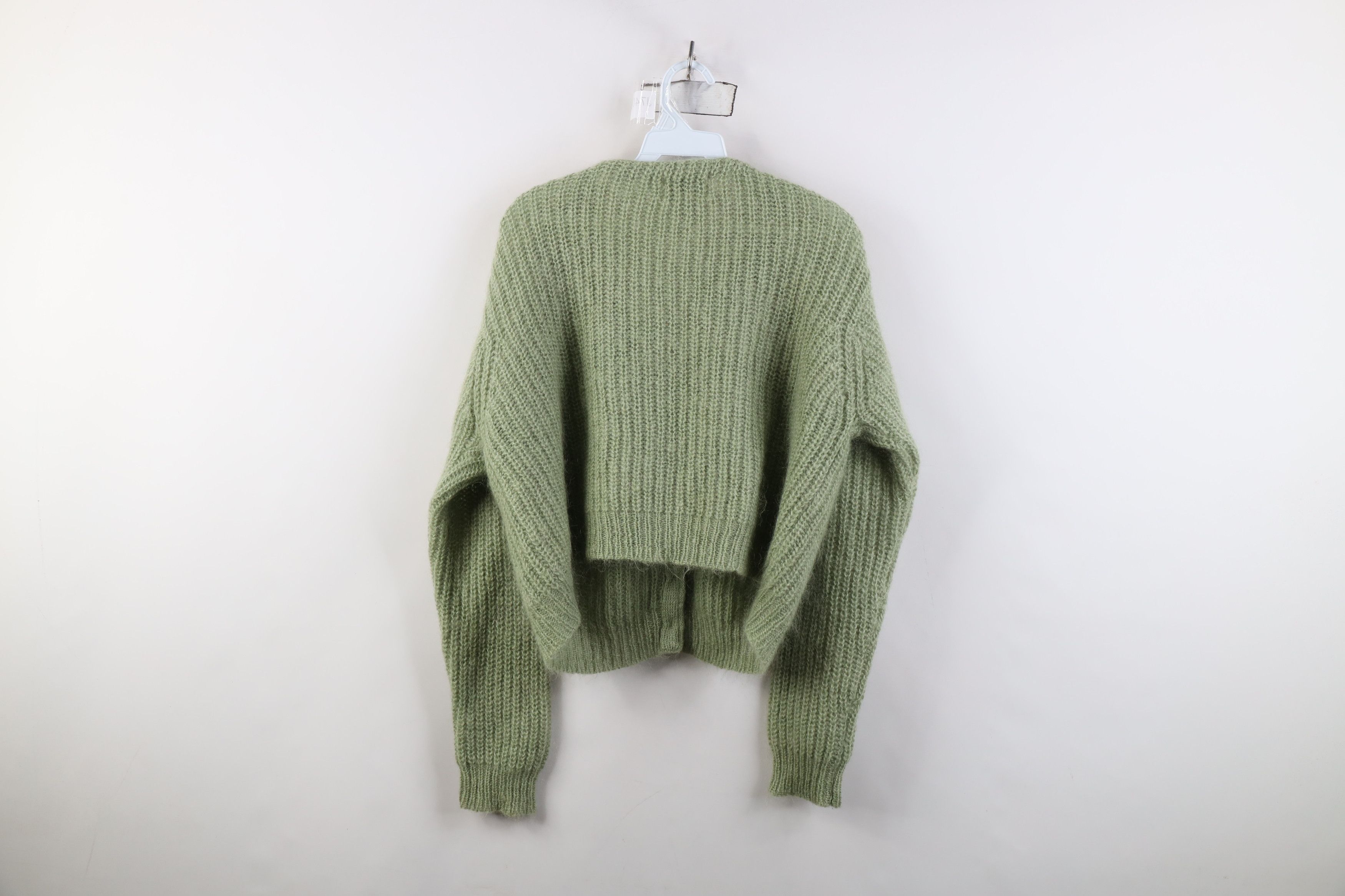 American Eagle Outfitters Vintage 90s Y2K American Eagle Mohair Cardigan Sweater Size L / US 10 / IT 46 - 9 Thumbnail