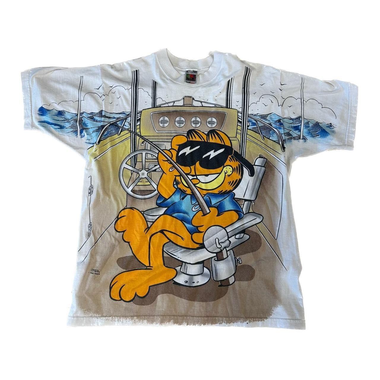 T-shirt Vintage Garfield Deadstock - Import Japon - Occasion Collection