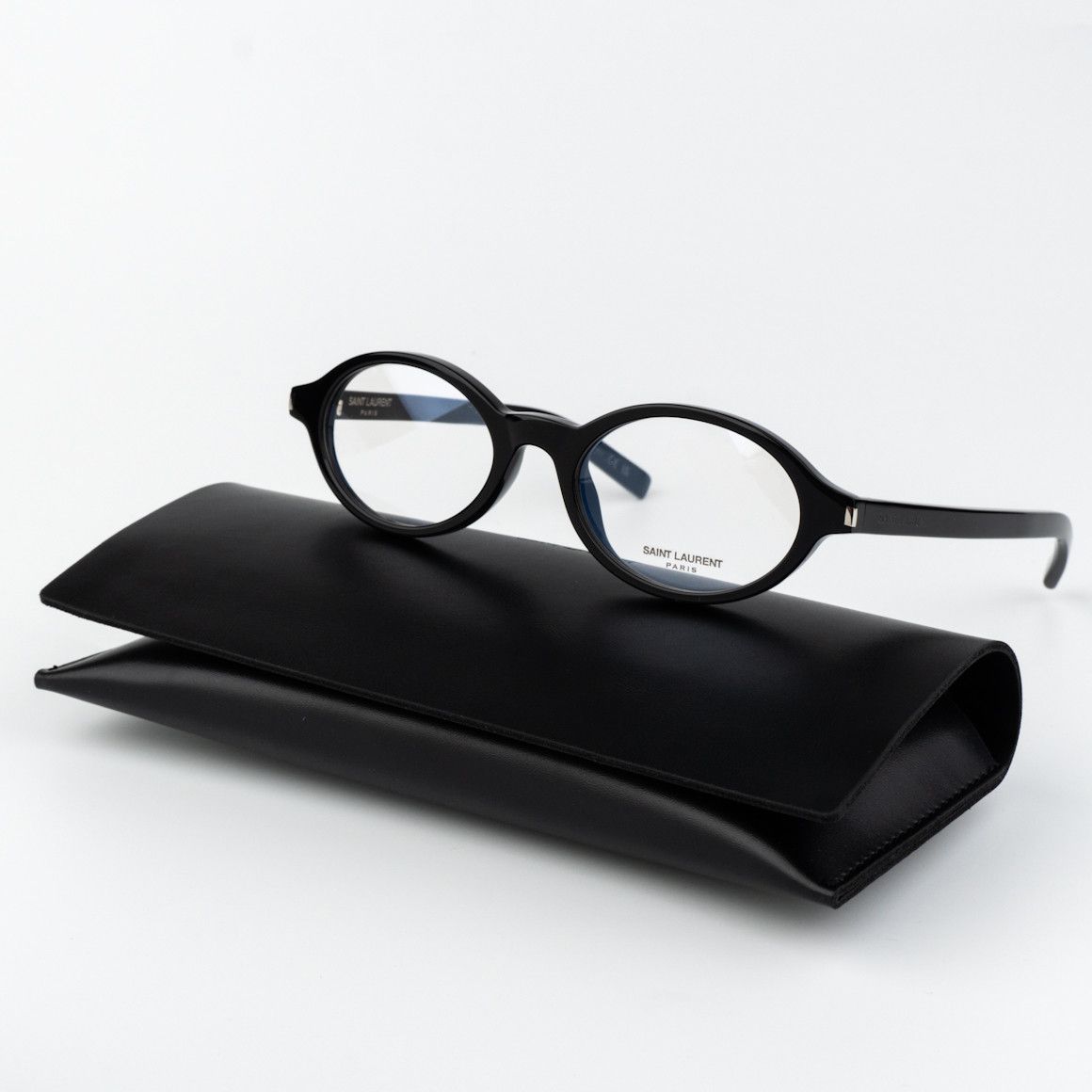 Saint Laurent Paris NEW Saint Laurent SL751 JEANNE OPT 001 Oval Women Eyeglasses Size ONE SIZE - 2 Thumbnail