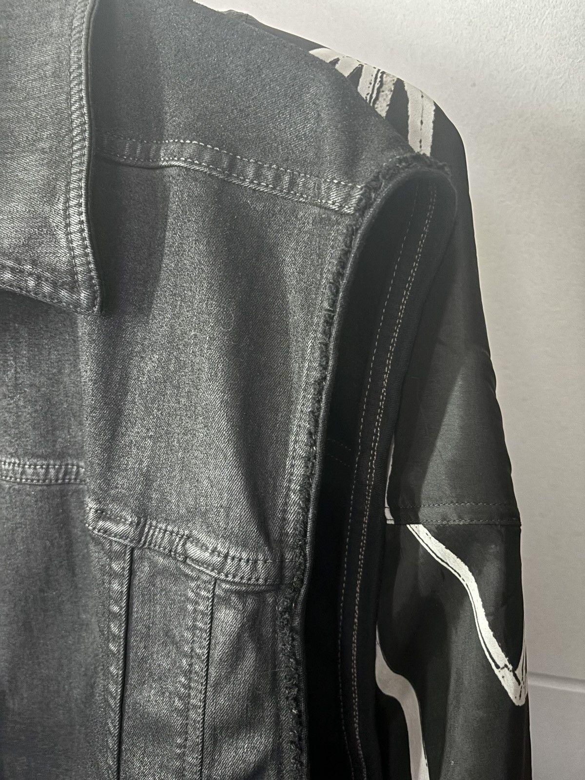 Rick Owens × Rick Owens Drkshdw Rick Owens DRKSHDW FW20 Oversized Worker waxed Jacket Black Size US S / EU 44-46 / 1 - 5 Thumbnail